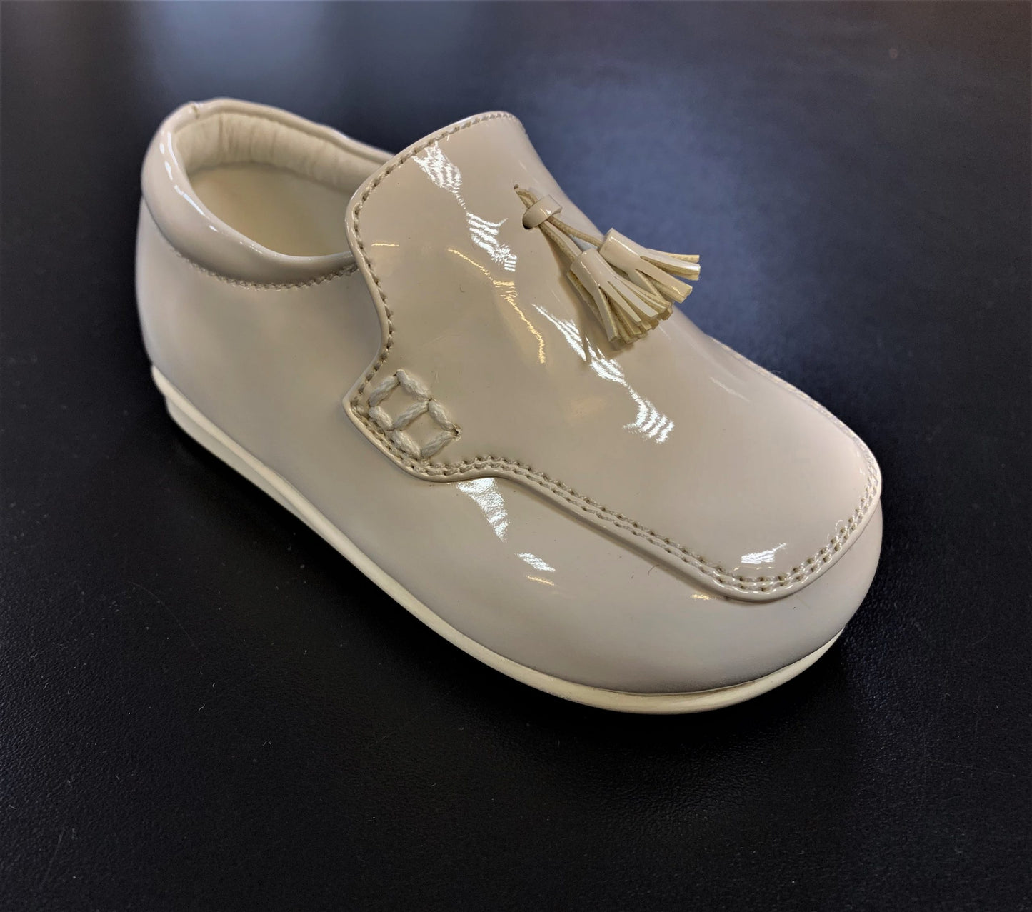 Boys White Shoes Early Steps Loafer